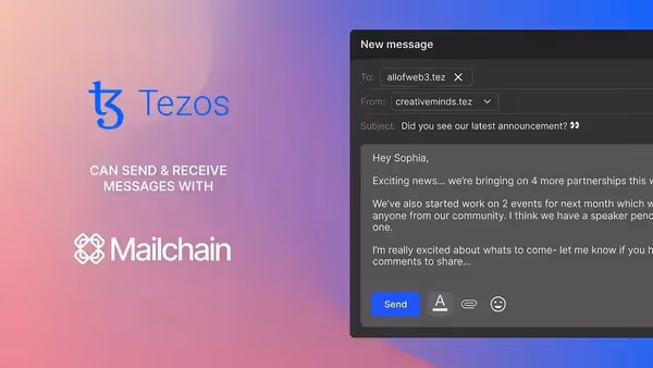 A Closer Look At Mailchain's Tezos Integration image 1