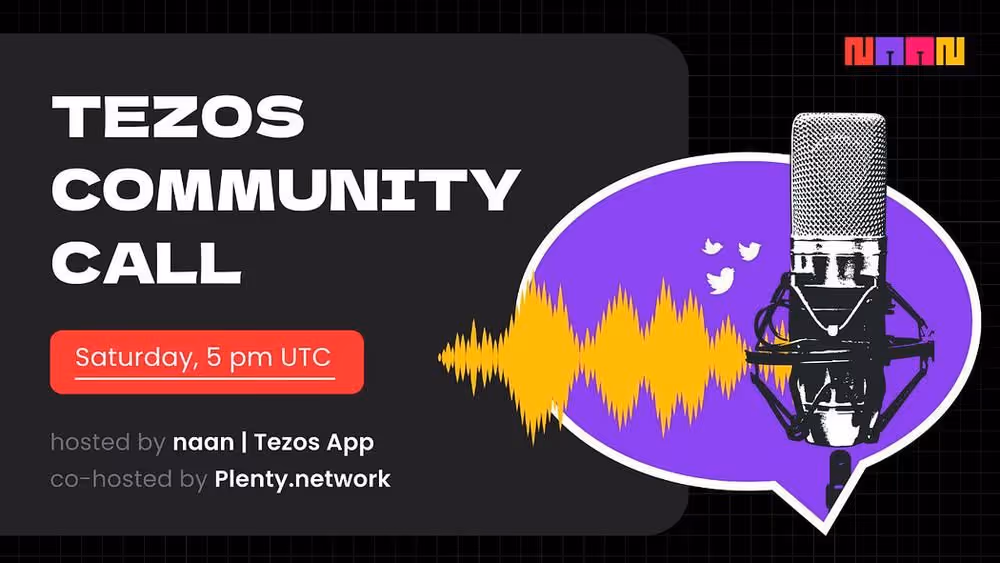 Tezos News, Shows and Community Calls!, image 9