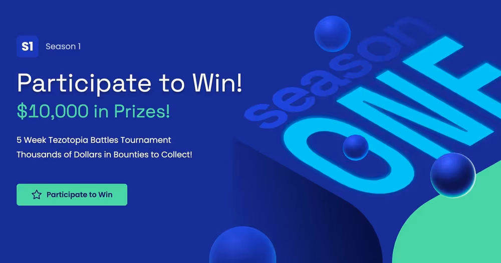 Block Born Season 1 Kicks off with Tezotopia Battles Campaign and 10K in Prizes image 1