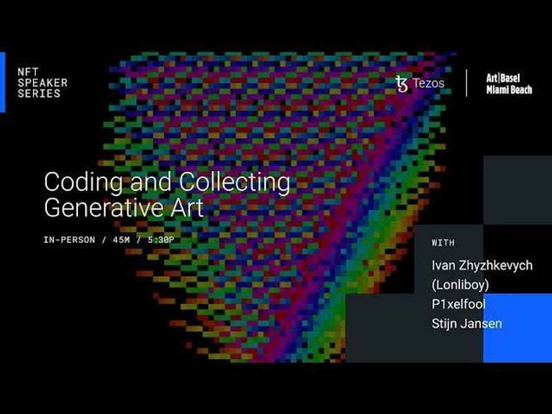Coding and Collecting Generative Art | Tezos Spotlight