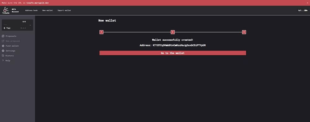 How To Easily Set Up a Tezos Multi-sig Wallet With TzSafe, image 5