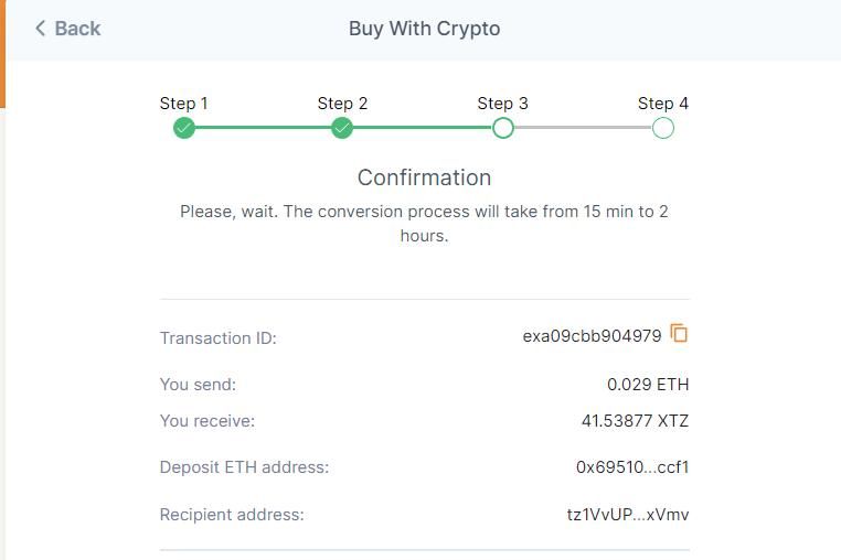 How To Swap ETH for XTZ Without a Centralized Exchange., image 6