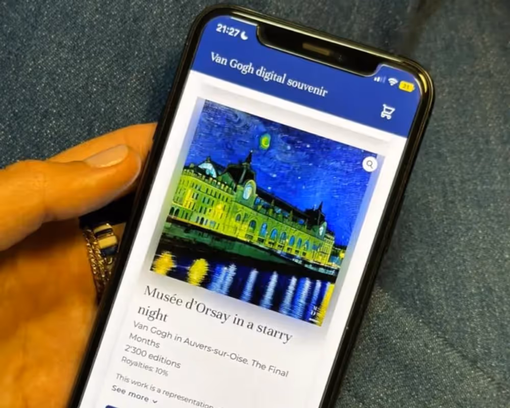 Let's Gogh! The Musée d'Orsay & Tezos Foundation Partnership, lead with digital souvenirs powered by KERU - What it Represents, image 3