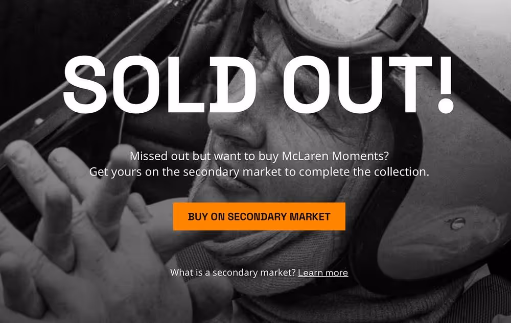 McLaren Racing Collective's "McLaren Moments" Redemption is Now Open, image 2