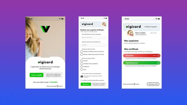 Project Vigicard Tracking drug allergies using the Tezos blockchain image 1
